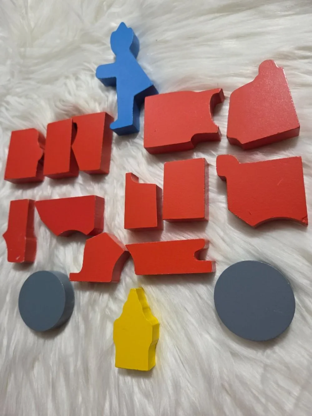 Melissa & Doug Fireman Puzzle (Pieces Only)